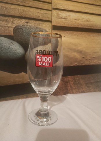 Beden Bordo TUBORG Baskılı Bira Bardağı