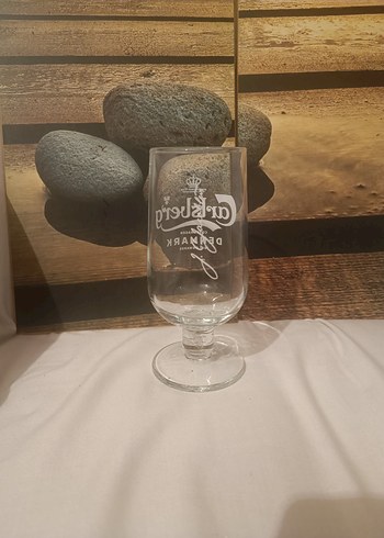 Beden Carlsberg Baskılı Ayaklı Bira Bardağı