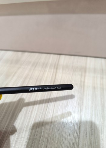 Çift Başlı Kaş Fırçası Bej Saplı - Görsel 2