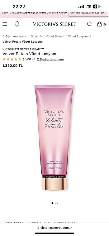 Victoria s Secret Victoria secret vücut losyonu