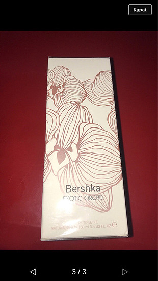 Bershka parfüm