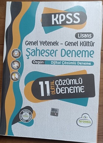 İnformal Yayınları 11'li GYGK Denemesi 
