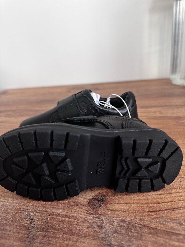 Erkek Çocuk Siyah Tokalı Özel Ayakkabı - Görsel 3