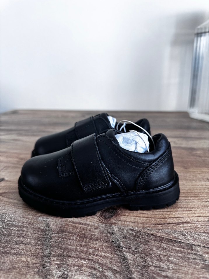 Erkek Çocuk Siyah Tokalı Özel Ayakkabı - Görsel 2