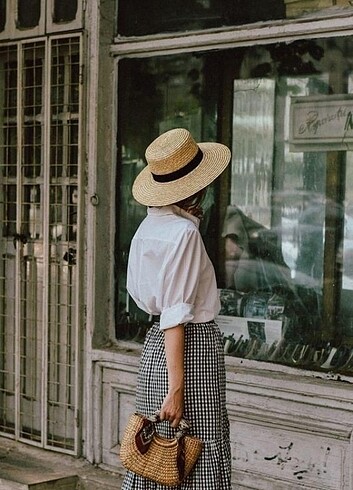 Mango Mini Hasır Çanta