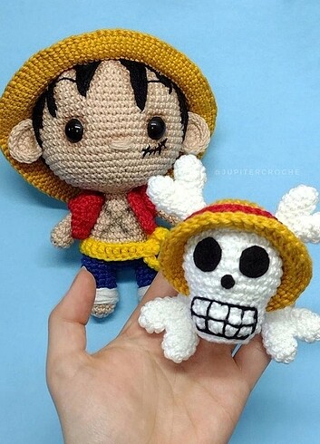 Beden Renk Monkey D. Luffy Figür