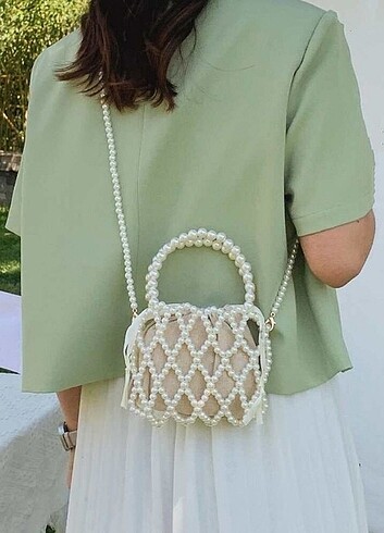 Louis Vuitton Vintage Boncuk Gelin Çantası
