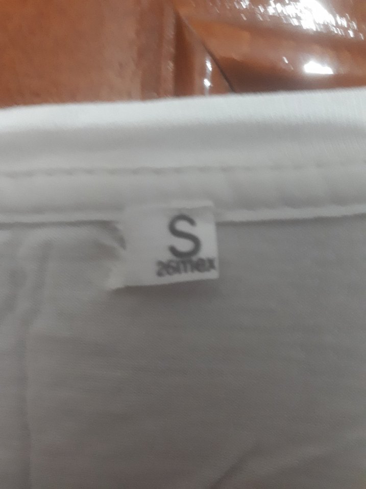 Beyaz Baskılı Uzun Kollu Kız Tişörtü - Görsel 3