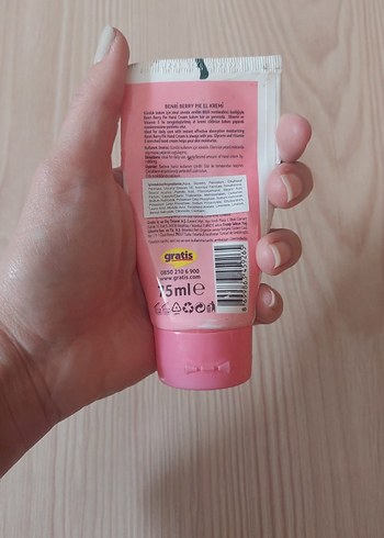 Benri El Kremi Berry Pie 75 ml - Görsel 2