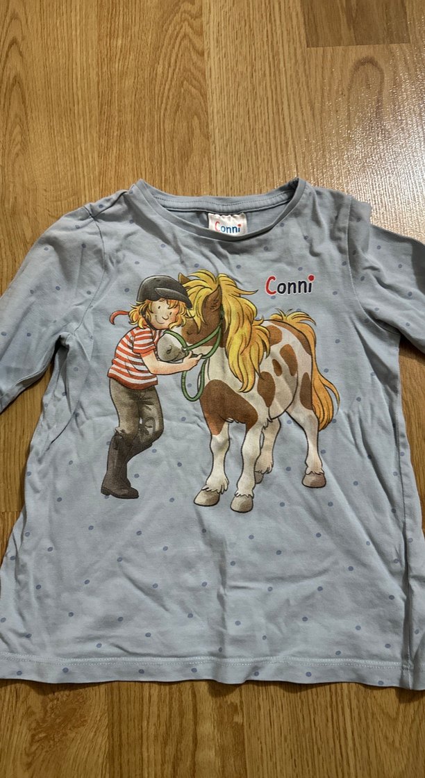 Kız Çocuk Gri Uzun Kollu Baskılı Tişört - Görsel 3