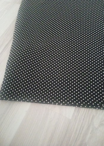 Puantiyeli Siyah Midi Kalem Etek - Görsel 3