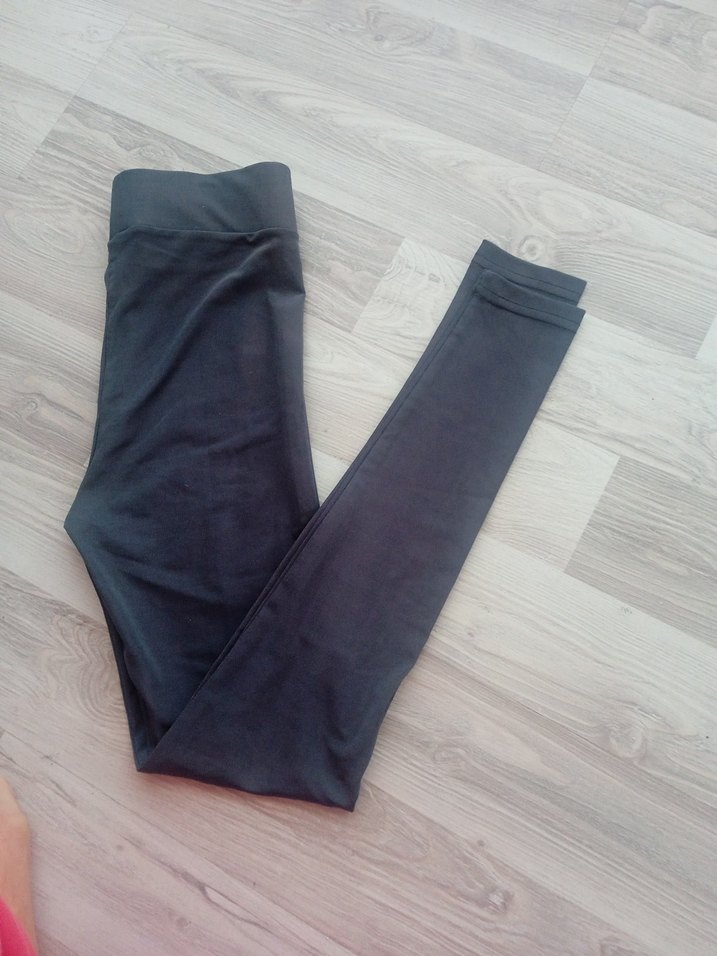 Gri Kadın Spor Tayt - Görsel 2