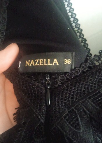 Siyah V Yaka Gotik Abiye Elbise - Görsel 4