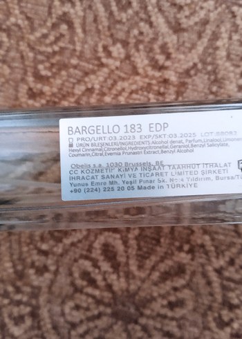 Bargello Kadın Parfümü 50 ml - Görsel 6