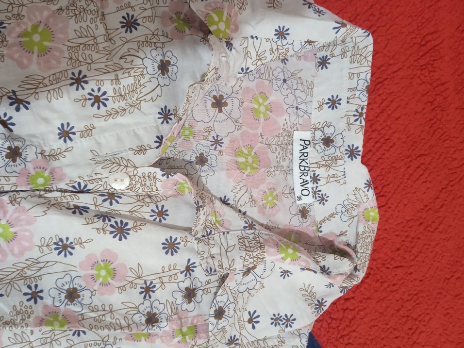 Kadın Bej Çiçekli Bohem Bluz - Görsel 3