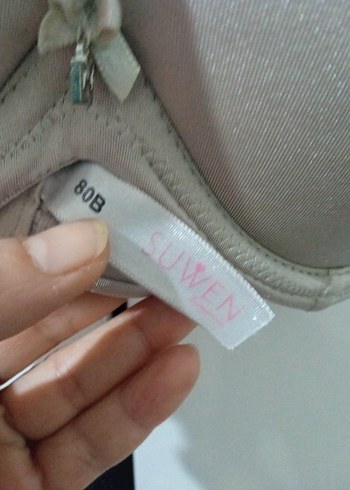 Bej Minimalist Sütyen - Görsel 5