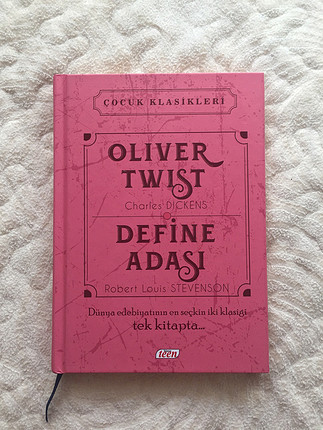 Oliver Twist & Define Adası çocuk kitabı