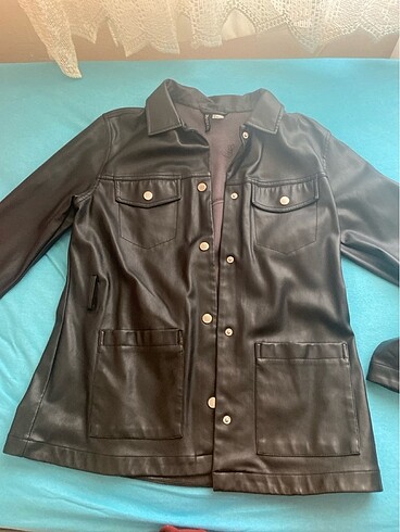 H&M HM DERİ CEKET
