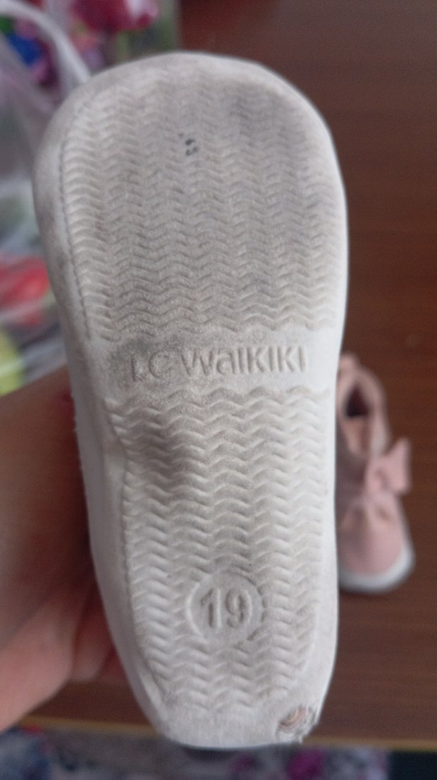 Pembe Fiyonklu Kız Çocuk Spor Ayakkabı - Görsel 2