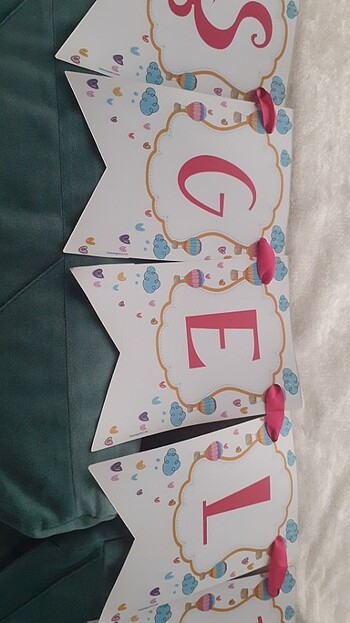 Hoşgeldin bayrağı - Görsel 2