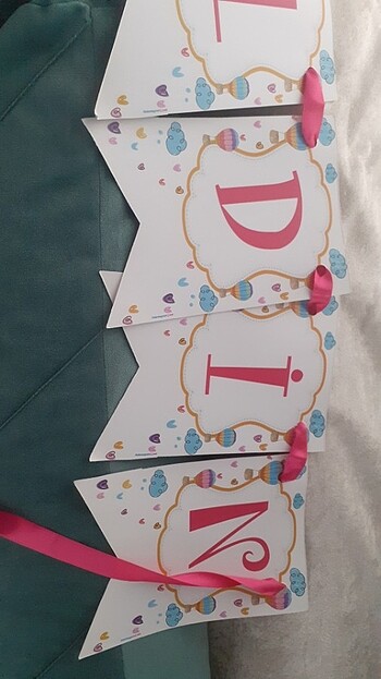 Hoşgeldin bayrağı - Görsel 3