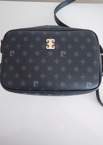 Klasik Elegan Siyah Deri Çapraz Çanta