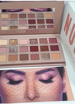 Huda Beauty Nude Göz Far Seti Sıfır Barkodlu 1.Kalite Gümrük ürü