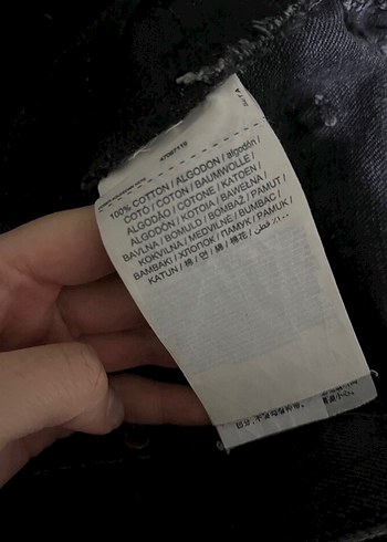m Beden siyah Renk Siyah Bol Kesim mango Mini Kot Şort
