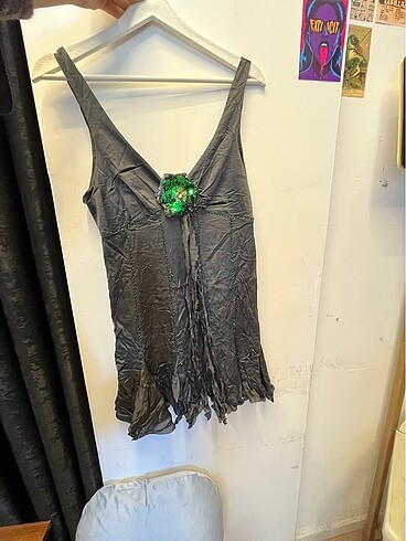 Victoria s Secret Vintage saten elbise gecelik