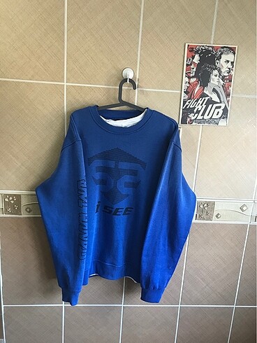 Vintage mavi sweatshirt