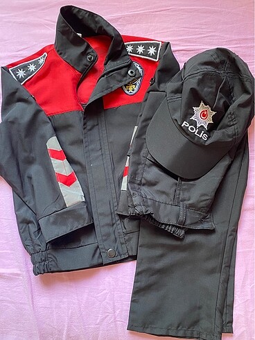 Çocuk kostümü(polis)