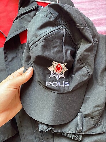 5 Yaş Beden Çocuk kostümü(polis)