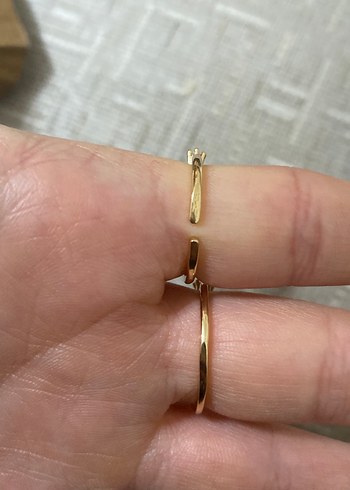 Boncuklu Çok Renkli Bohem Kadın Yüzük - Görsel 3