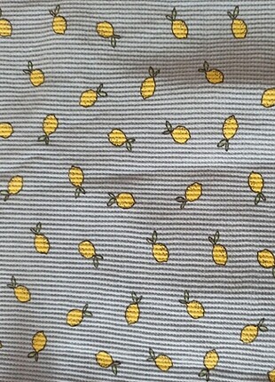 m Beden Lettuce top crop top limon tişört