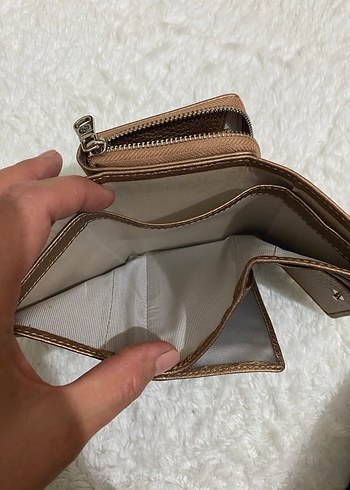 Parlak Deri Kadın Cüzdanı - Görsel 6