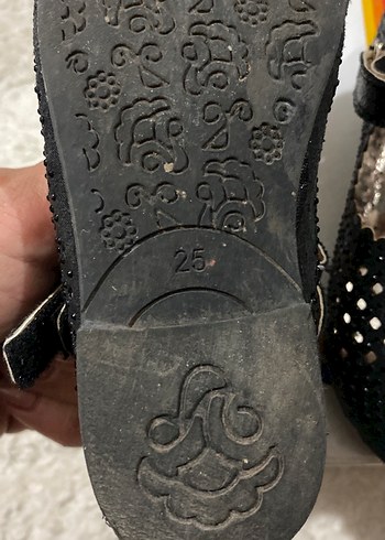 Siyah Kız Çocuk Babet Ayakkabı - Görsel 3