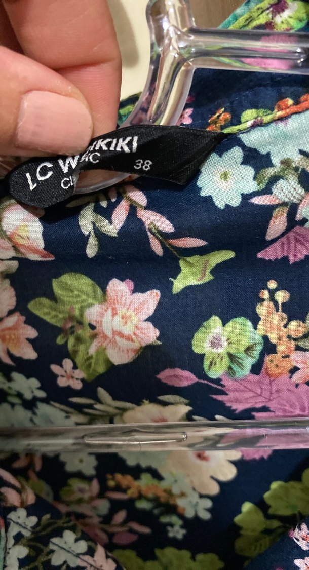 Çiçek Desenli Uzun Kollu Gömlek - Görsel 4