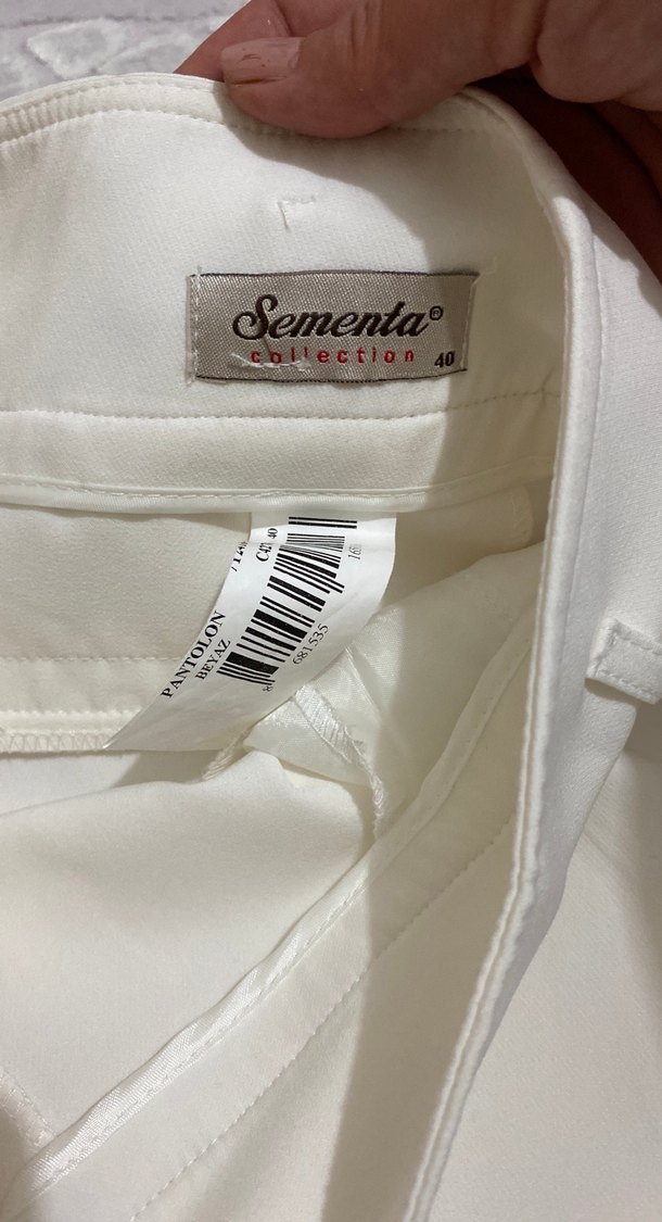 Kadın kumaş pantolon - Görsel 4