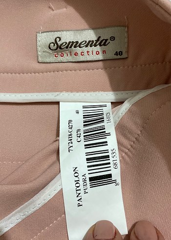 Kadın kumaş pantolon - Görsel 4