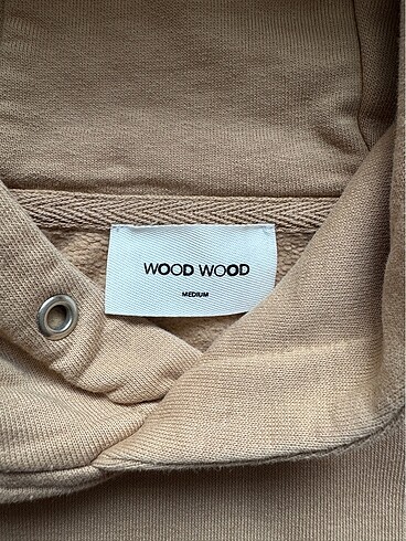 m Beden Wood wood kapüşonlu sweatshirt