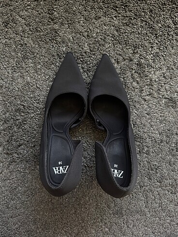 38 Beden siyah Renk Zara stiletto