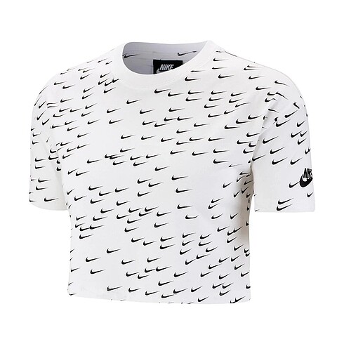 m Beden beyaz Renk nike crop top