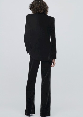 Zara Zara kadife blazer pantolon takımı