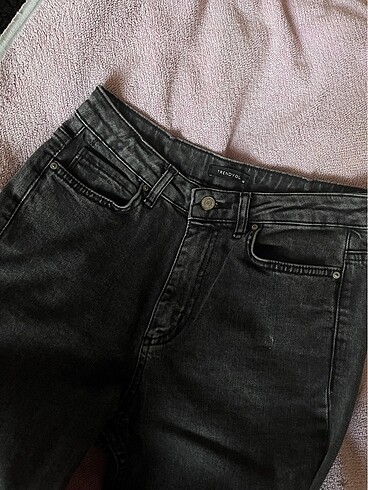 36 Beden siyah Renk trendyol pantalon