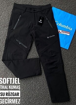 Columbia softshell su ve rüzgar geçirmez içi polarlı pantolon 