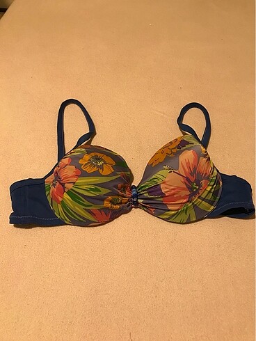 Saks mavi bikini üst