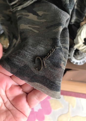 Dgmane yeşil kamuflaj desenli buluz - Görsel 5