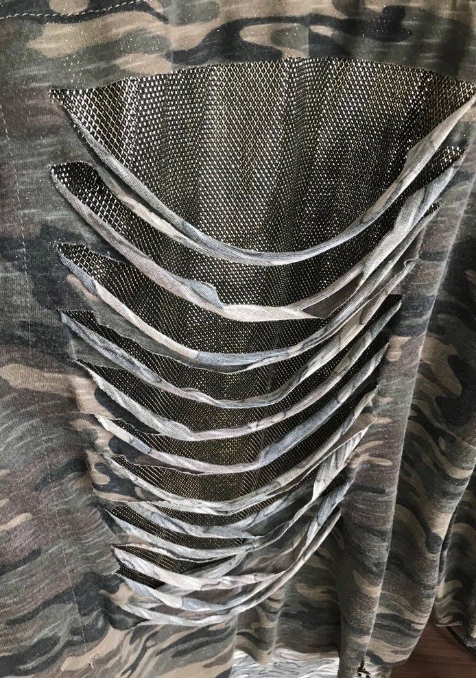 Dgmane yeşil kamuflaj desenli buluz - Görsel 3