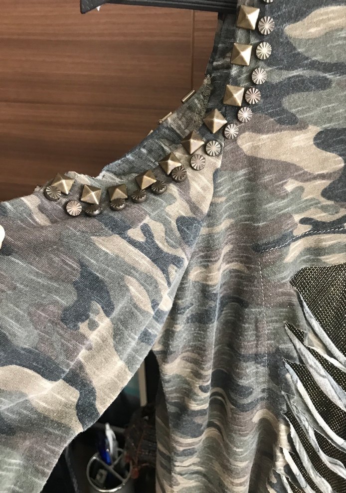 Dgmane yeşil kamuflaj desenli buluz - Görsel 2