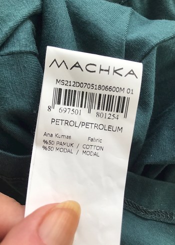 Zincir Detaylı Yeşil kolsuz buluz - Görsel 6